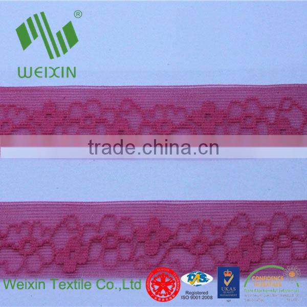 Garment Accesoories Lace Straps Weaving Elastic Webbing 26mm width