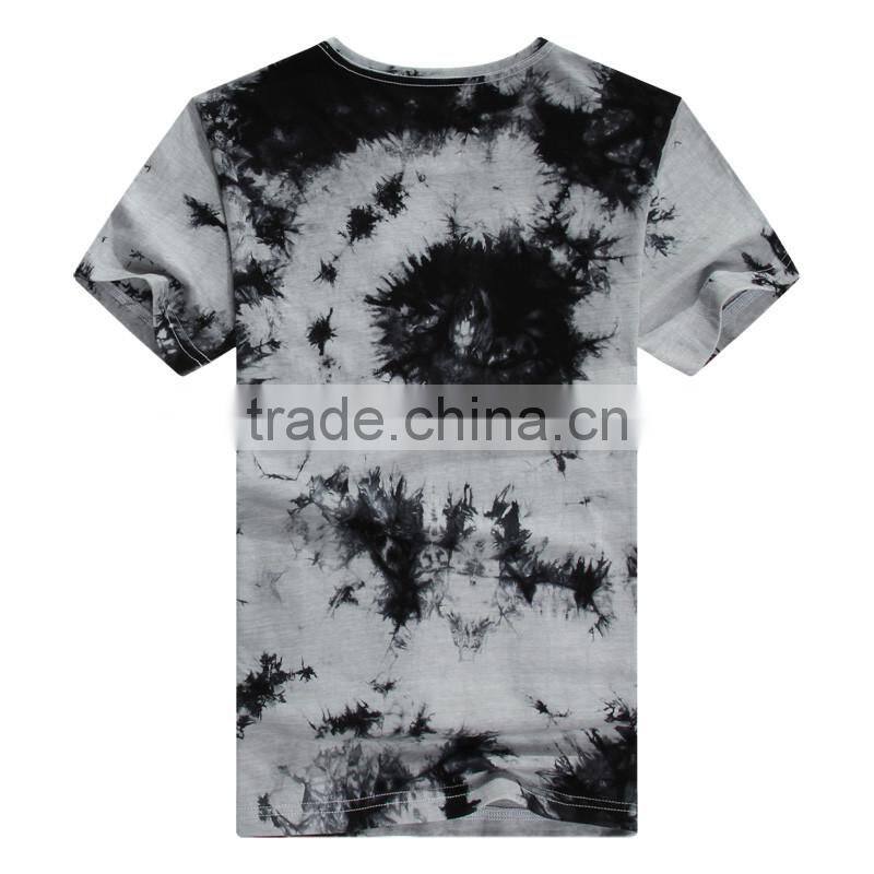 Men Tie Dye T-shirt ,cotton T-shirt, summer shirt,slim t-shirt