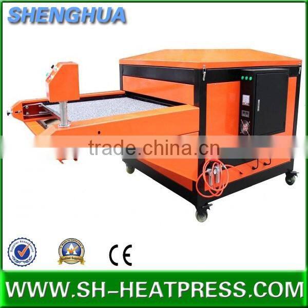 Popular large format sublimation heat press transfer printing machine 100*120cm 110*160cm
