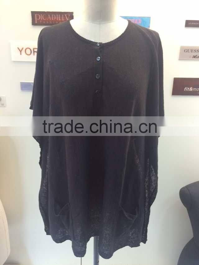 2015 newest design Knitted Sweater cardigan dress