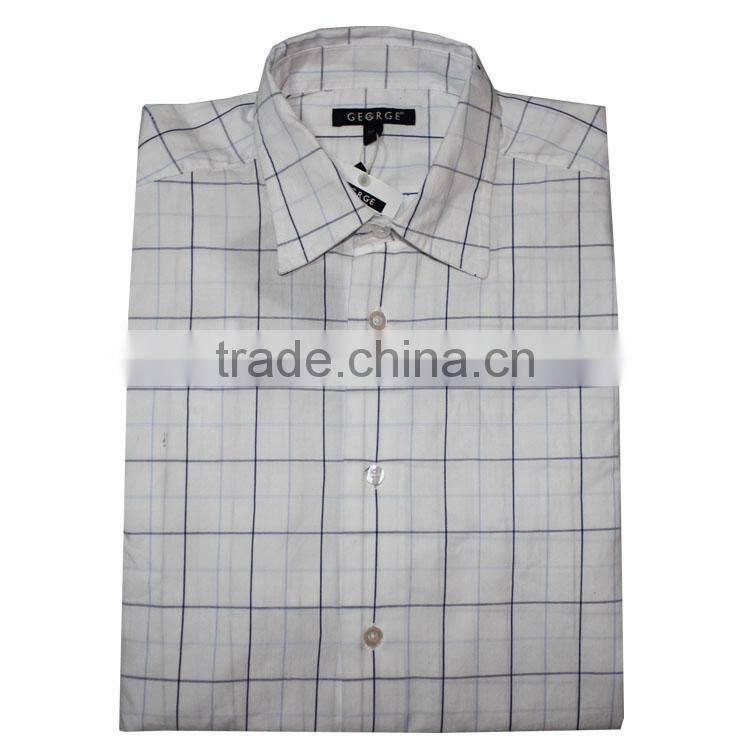 GZY fashion casual surplus stocklot men fashion designer shirts