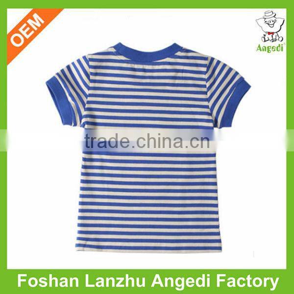 2016 new style High quality stripe t shirt in cheap price and good quality