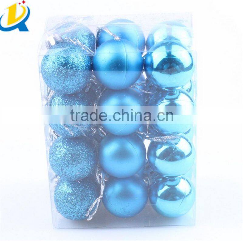 household party decoration white plastic christmas ornaments balls