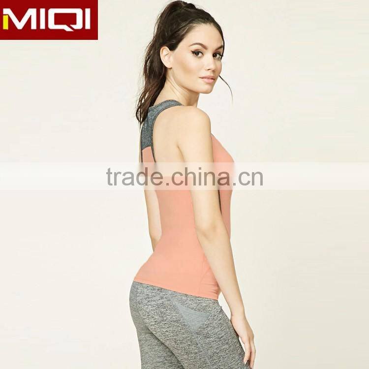 2017 Hot selling 305gsm-315gsm oem popular ladies gym tank top