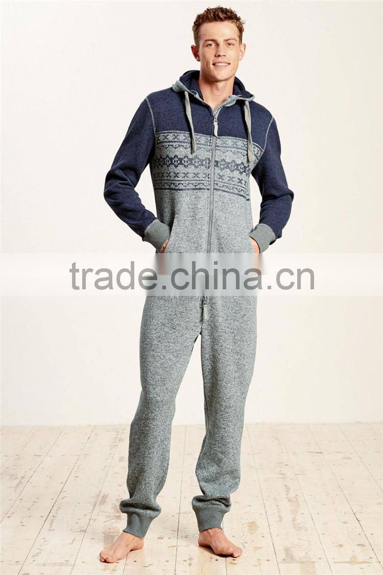 PA0039A men's promotional adult onesie pyjamas wholesale