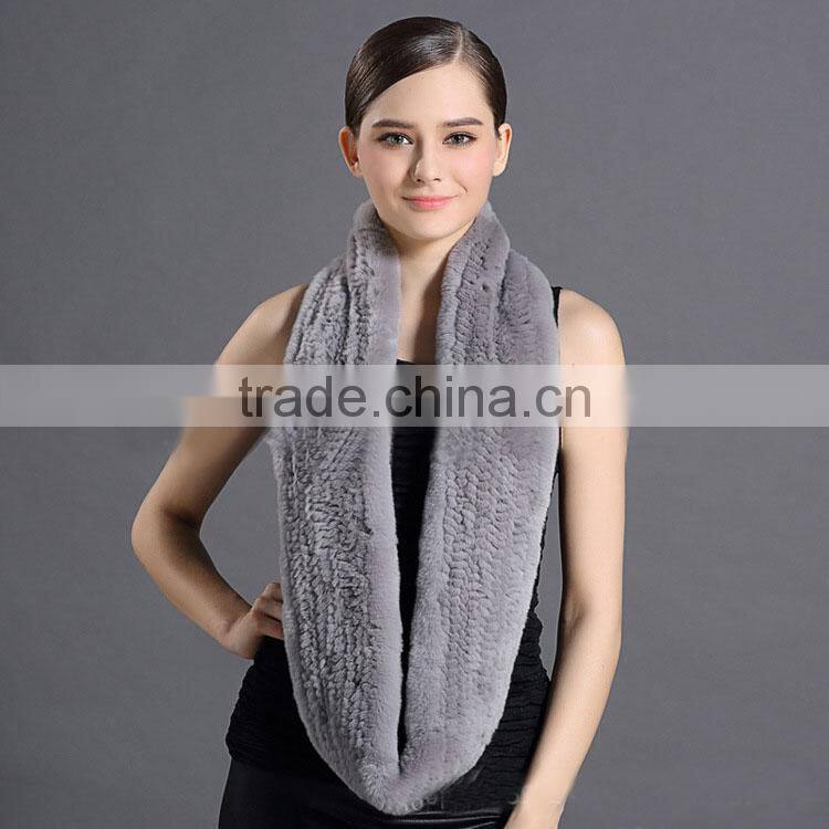 Lovely fur boa Raccoon Fur Scarf for Winter rabbit winter scarf