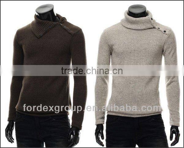 100% Cotton Men's Casual Pullover, casual pullover,casual pullover for men