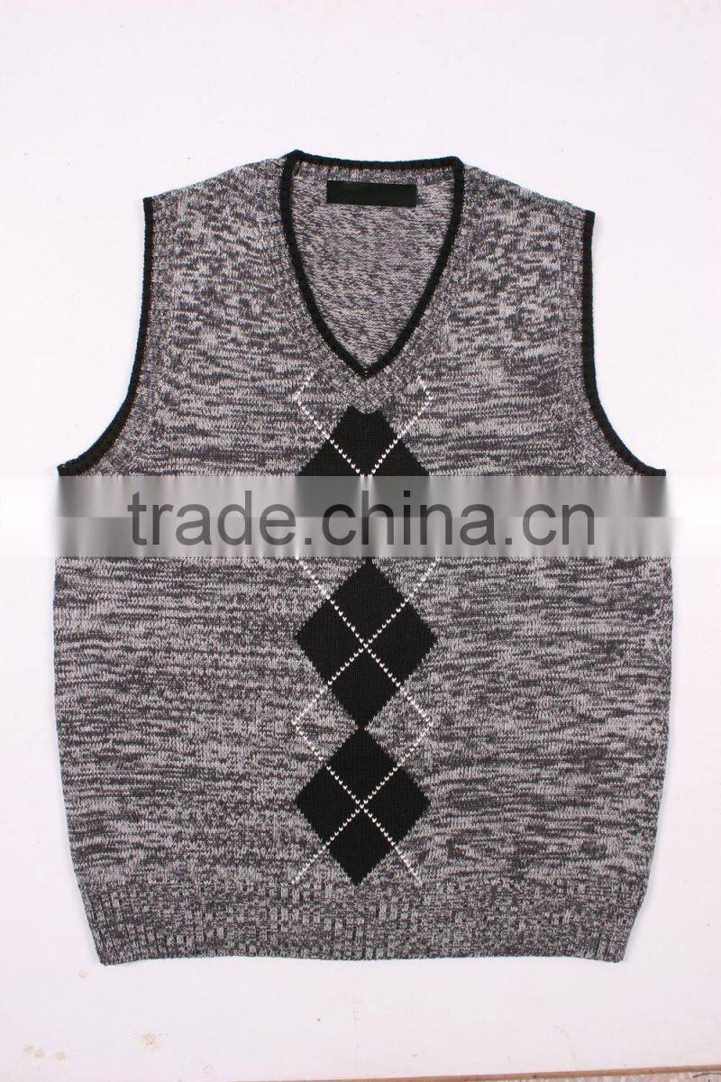 Warm Sleeveless Knitted Vests Brand Sweaters