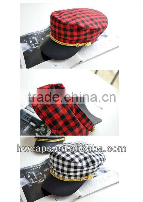 2013 new arrival fashion design military cap