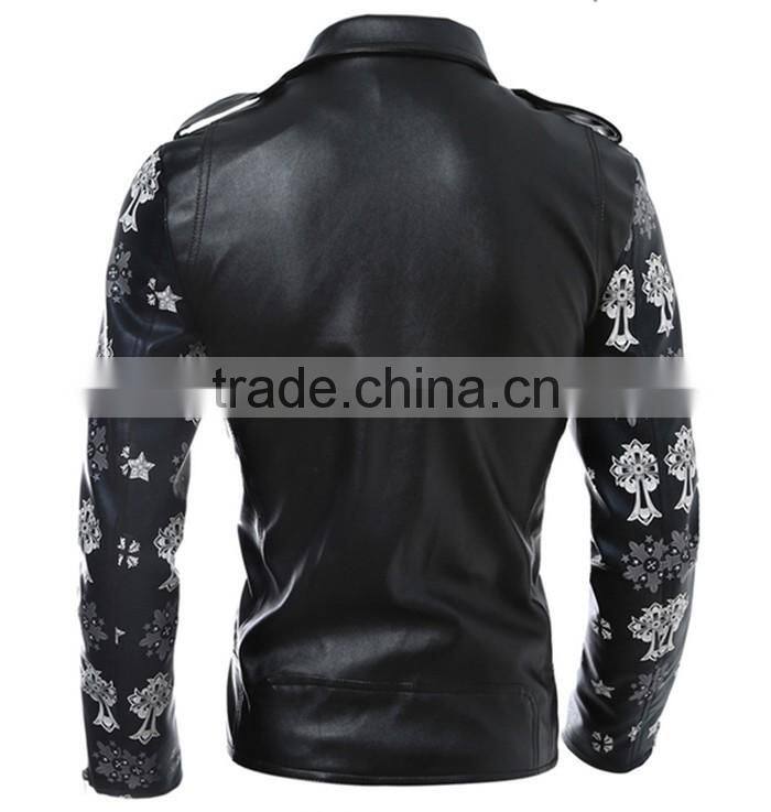 Hot ! quality new winter fashion men's coat, men's jackets, men's leather jacket