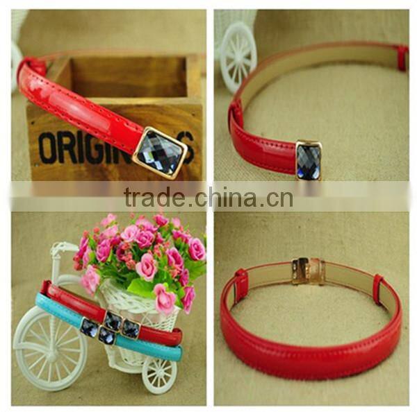 MOQ 1 pc 10 colors choice and length around for waist 57-102cm women brand belt female