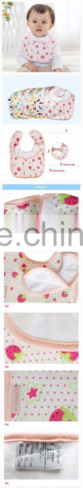 cotton baby bib