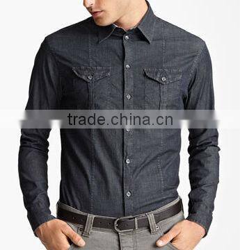Newest design comfortable cotton casual shirt for men
