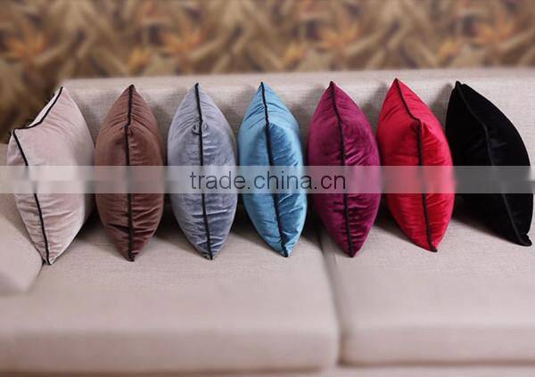 2014 Xinbo packing edged flannel fleece cushion cover