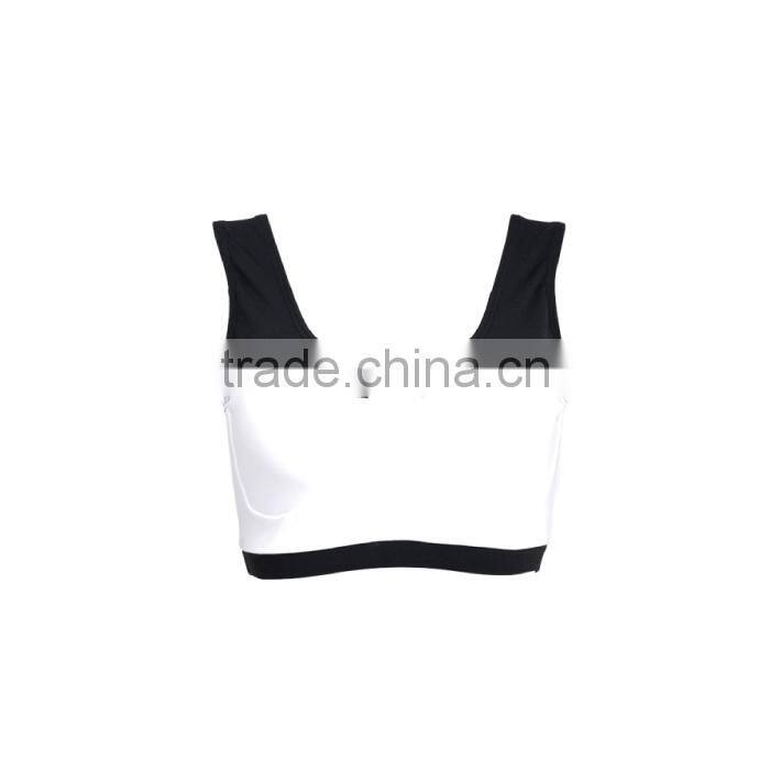 Wholesale women sports bra with 2 toned colors