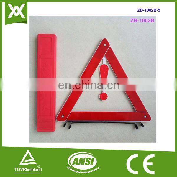 Factory made safety high visibility traffic security warn triangle