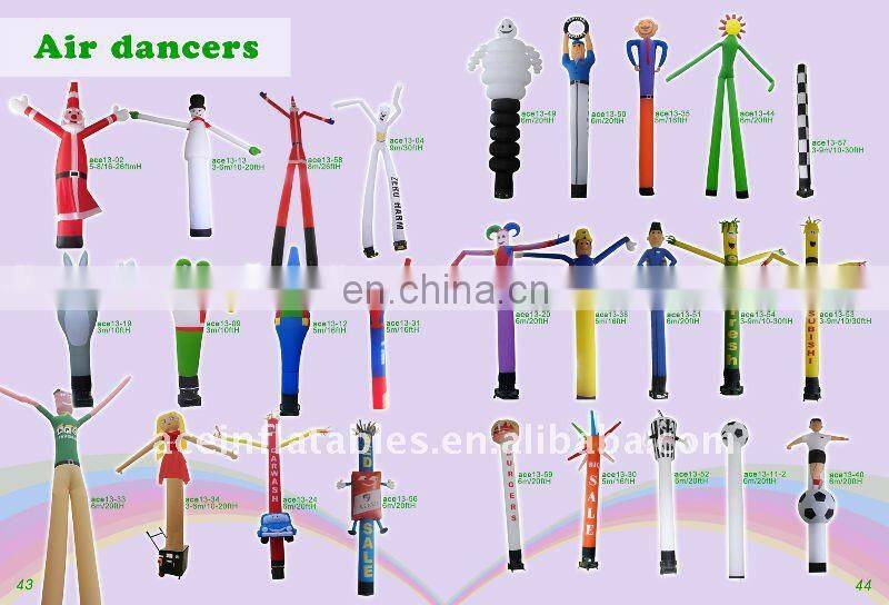 inflatable air dancer with jester shape for events