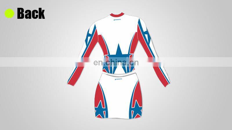Wholesale custom all star cheerleading uniforms for adult