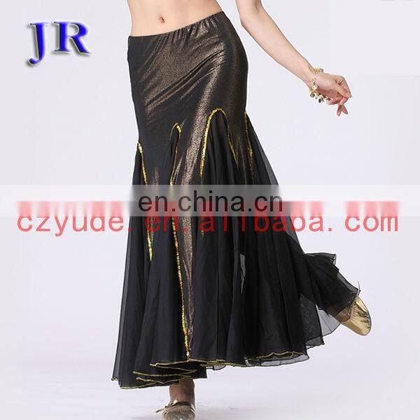 High ice silk and chiffon women long belly dnace costume dress Q-6009#
