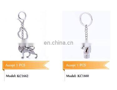 New Arrival zinc alloy 3D badminton sport keychain For Creative gifts