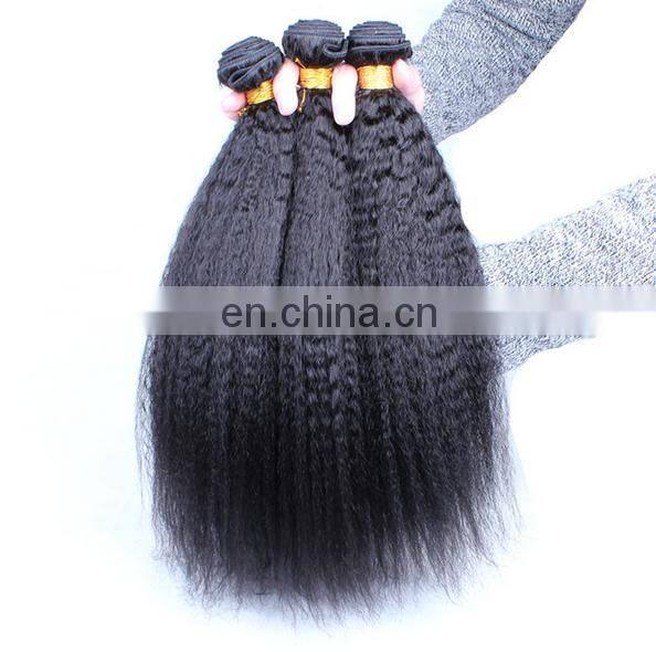 Shandong New Arrival High Quality 10-30inch 8A Grade Brazilian Hair Kinky Straight Hair Weaving