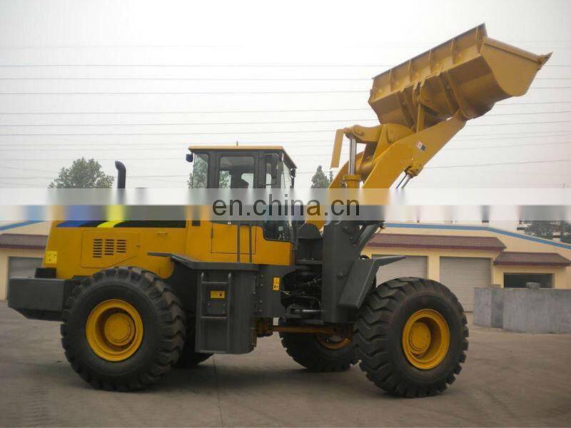 5ton 4-wheel drive hydraulic front end Chinese used wheel loader ZL-50 Fprice with CE for sale