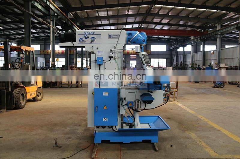X6432 X6436 Universal DRO Gear Swivel Head Milling Machine with Totary Table