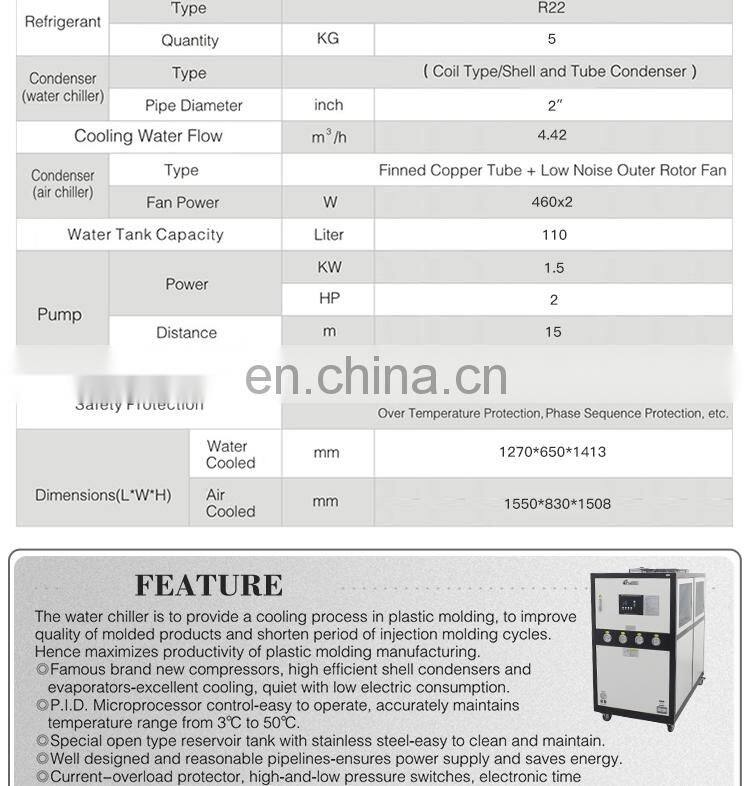 water tank chiller and heater&sea food cooling and heating unit