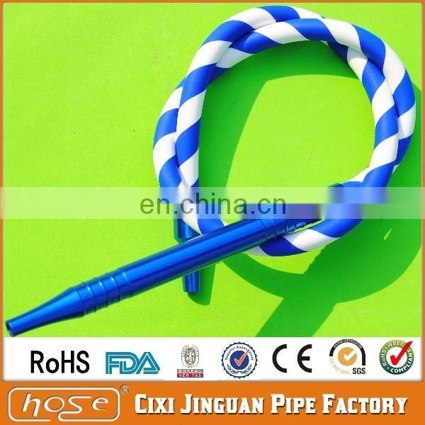 Export England 1.5Meters Food Grade Many Colors Washable Portable Hookah Shisha Pipe Silicone Hose Shisha Silicone Hookah Hose