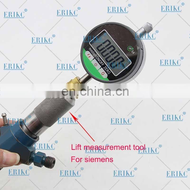 ERIKC Injector Valve Shims Lift Gap Gaskets Stroke Measuring Instrument Injector Lift Measurement Tool E1023612 for Siemens