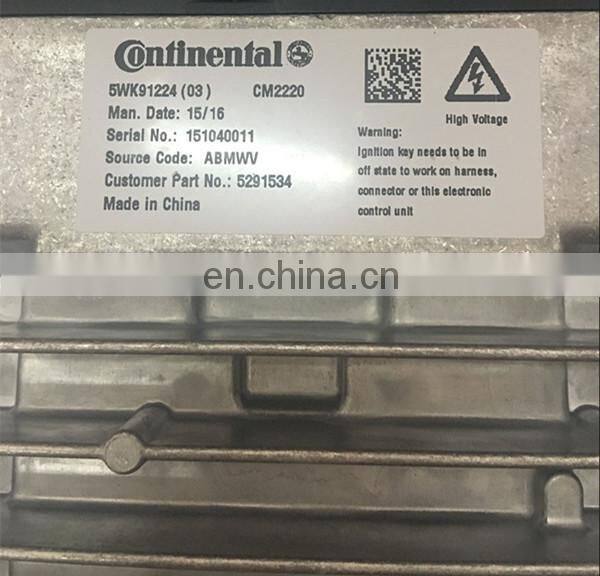 ISF3.8 Auto Parts Electronic Control Module 5291535/5291534