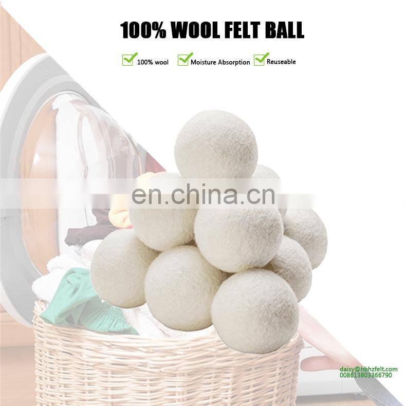 we can print logo on it felt balls 2cm wool