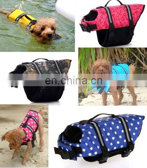 Hot Sale Pet Reflective Vest Swimming Jacket Dog Life Jacket Pet Life Vest