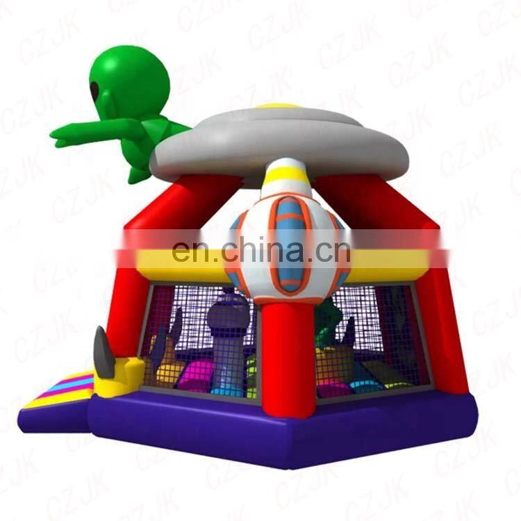 alien theme customized high quality inflatable jumping bouncer