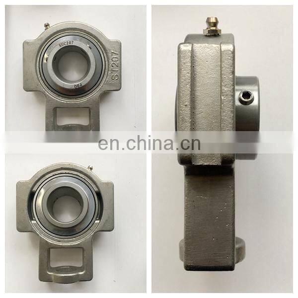 SSUCT205 Stainless Steel Material SUS420 FDA Grease Take up Bearing Mounted Bearing Unit