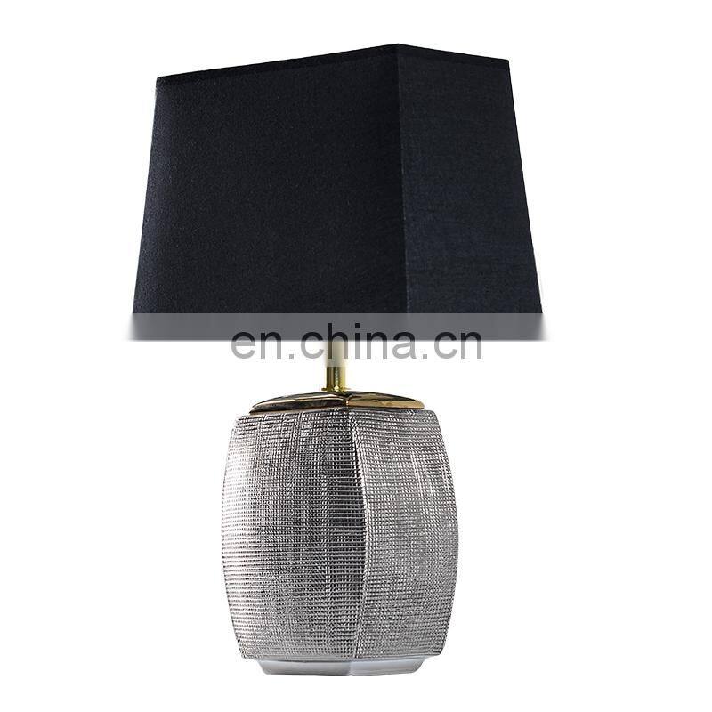 New design ceramic material LED table lamp for indoor room