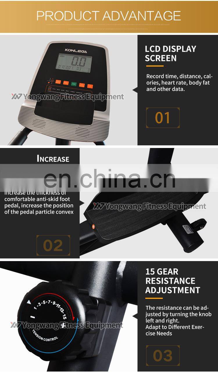 Best sale elliptical  cross trainer for commercial gym YW-B001elliptical machine