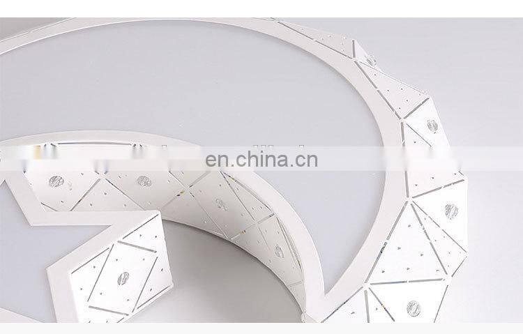 Creative LED living room ceiling light modern simple stars moon hollow lamps for children bedroom