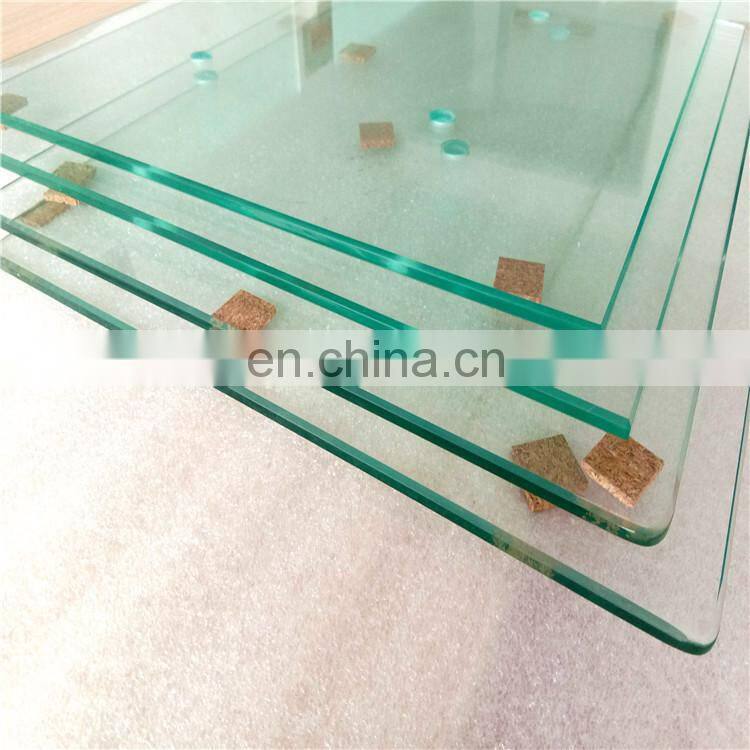 6mm clear float tempered glass cutting to size
