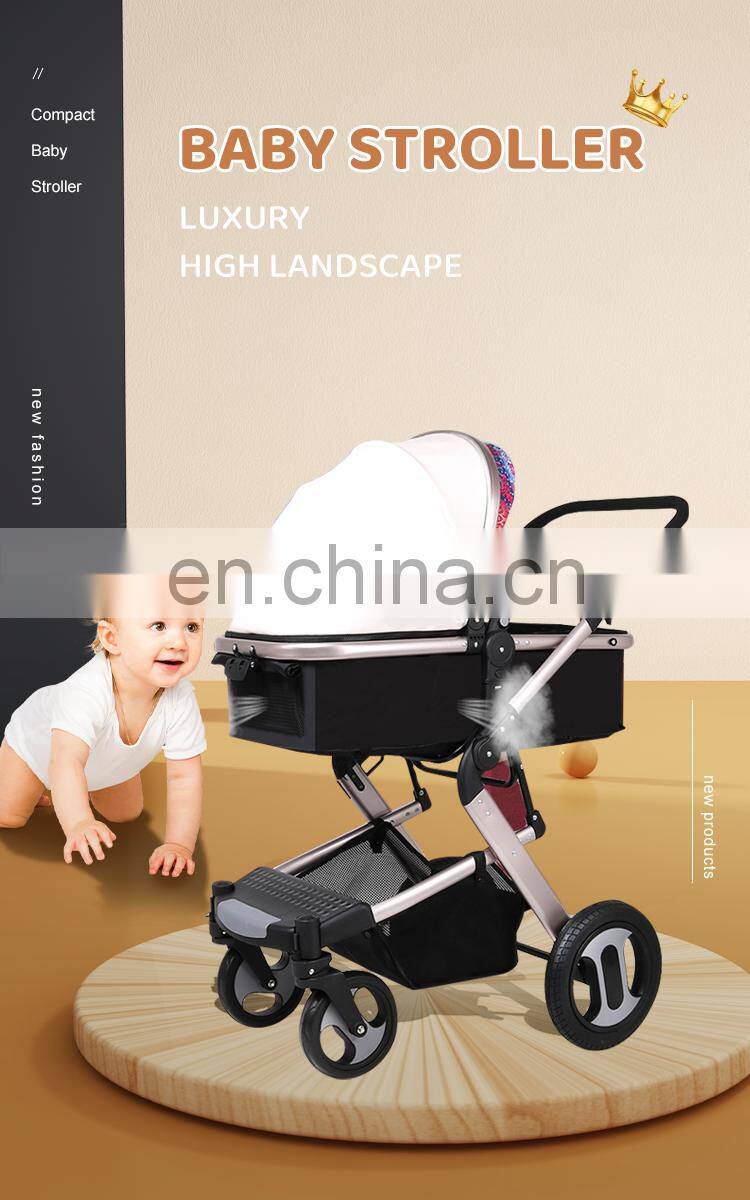 Factory custom baby jogger high landscape 3 in 1 kids baby stroller low price