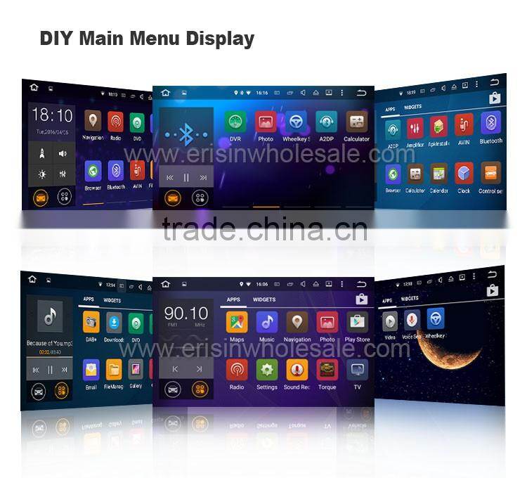 Erisin ES3009F 7" Touch Screen Car Audio System with GPS for Mondeo