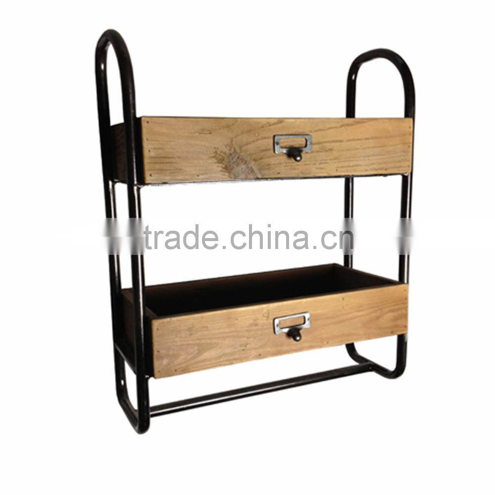 wooden rack,Bath Rack ,metal Storage Shelf
