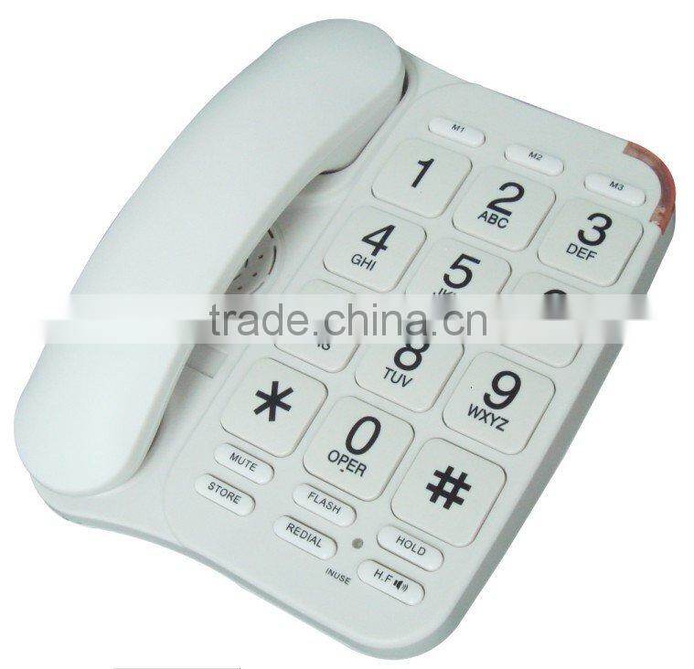 Big button family telephone,big button design phone