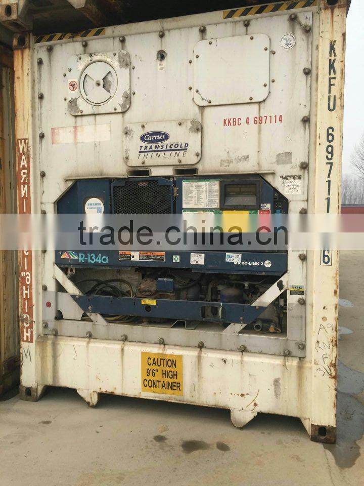 Used 40HC CSC Reefer Shipping containers on sale