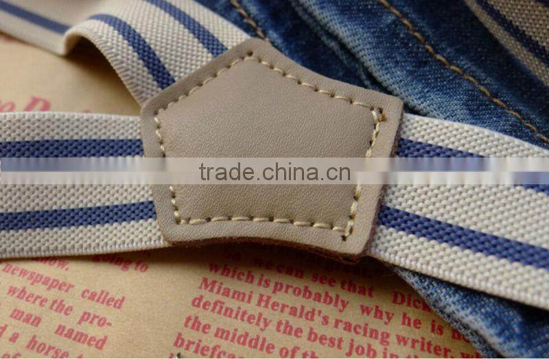 High quality fashion clips suspenders for men