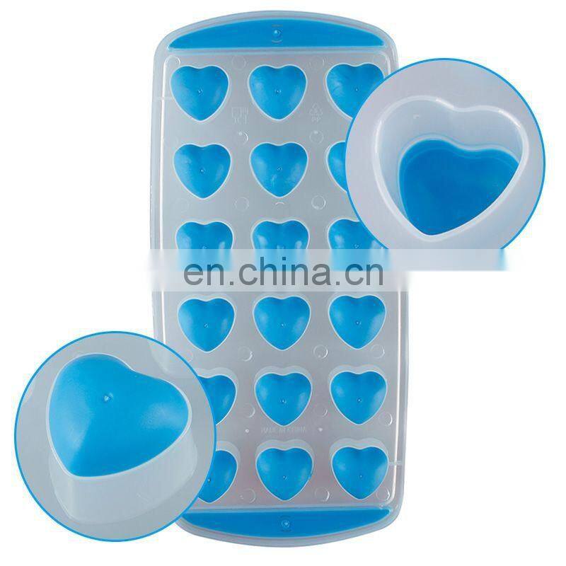 Cute Silicone Chocolate Mold Maker Ice Cube Tray Freeze Mould Bar Pudding Jelly