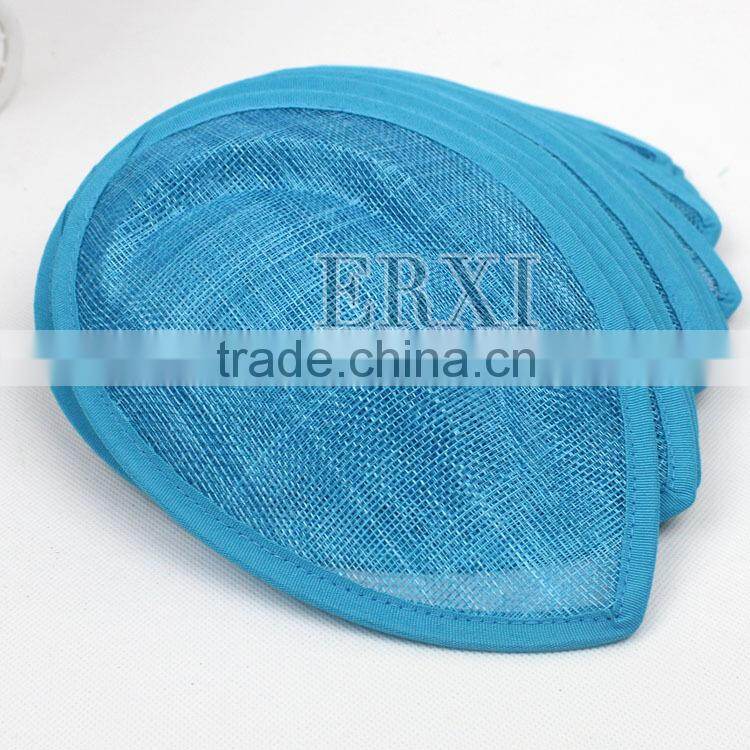 Wholesale Ladies Fascinator Hat Sinamay Base 13.5cm Decorated Bridal Headpiece