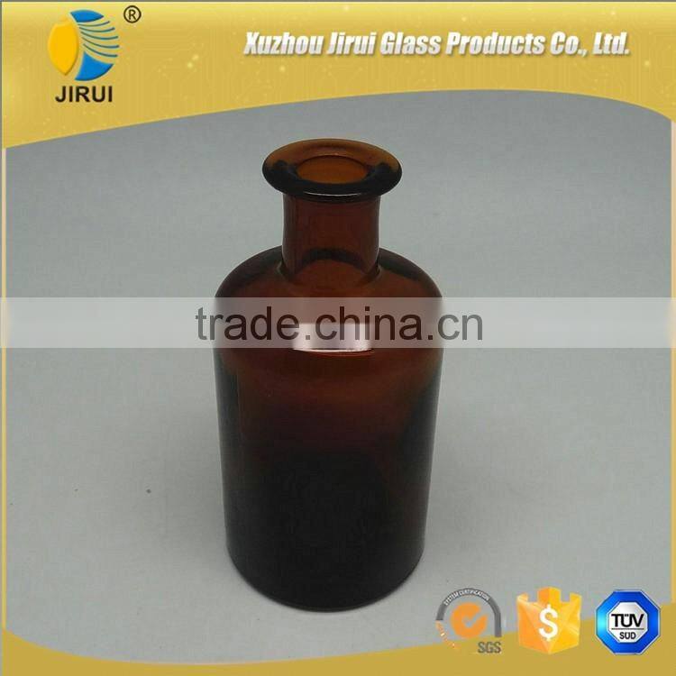 250ml Unique Amber Glass Diffuser Bottle