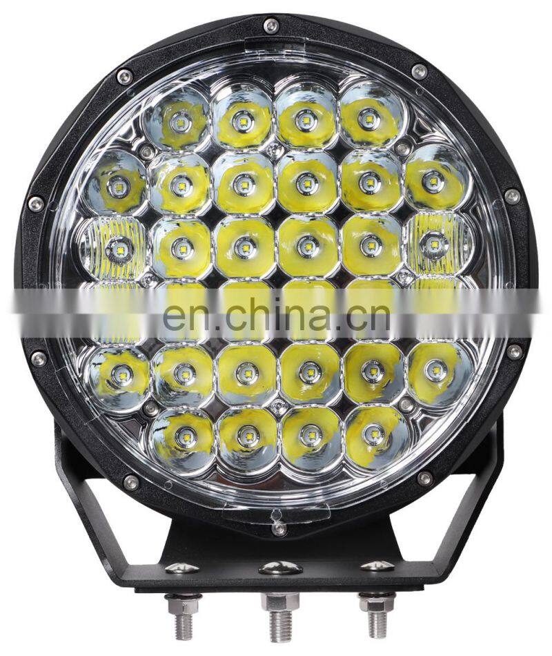 LED6493 LED WORK LIGHT headlight Aluminum Alloy Driving lights spotlights auxiliary lights 9inch spot beam 128w LANTSUN