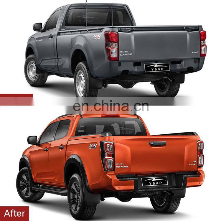 Factory price facelift body kit for 2021 D-Max Low upgrade to High body kit